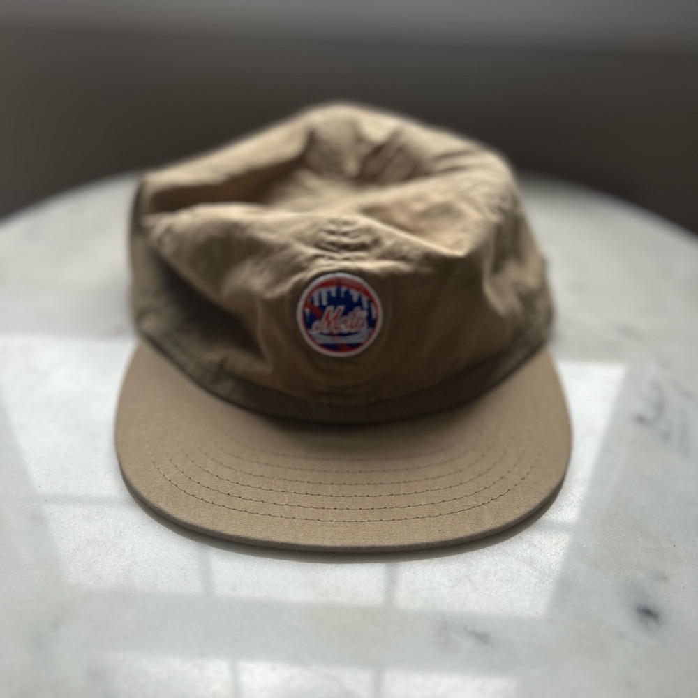 New Era Mets Khaki Camp Hat